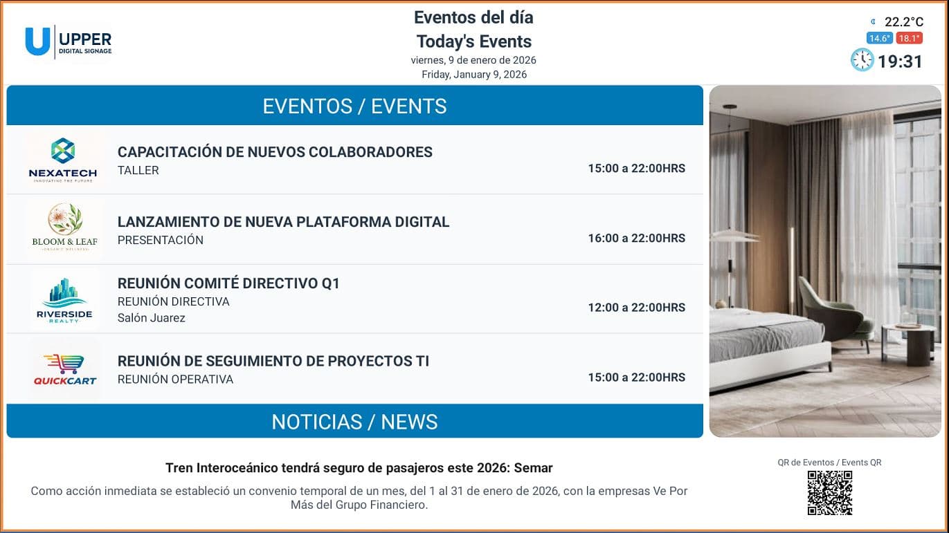 Directorio de eventos