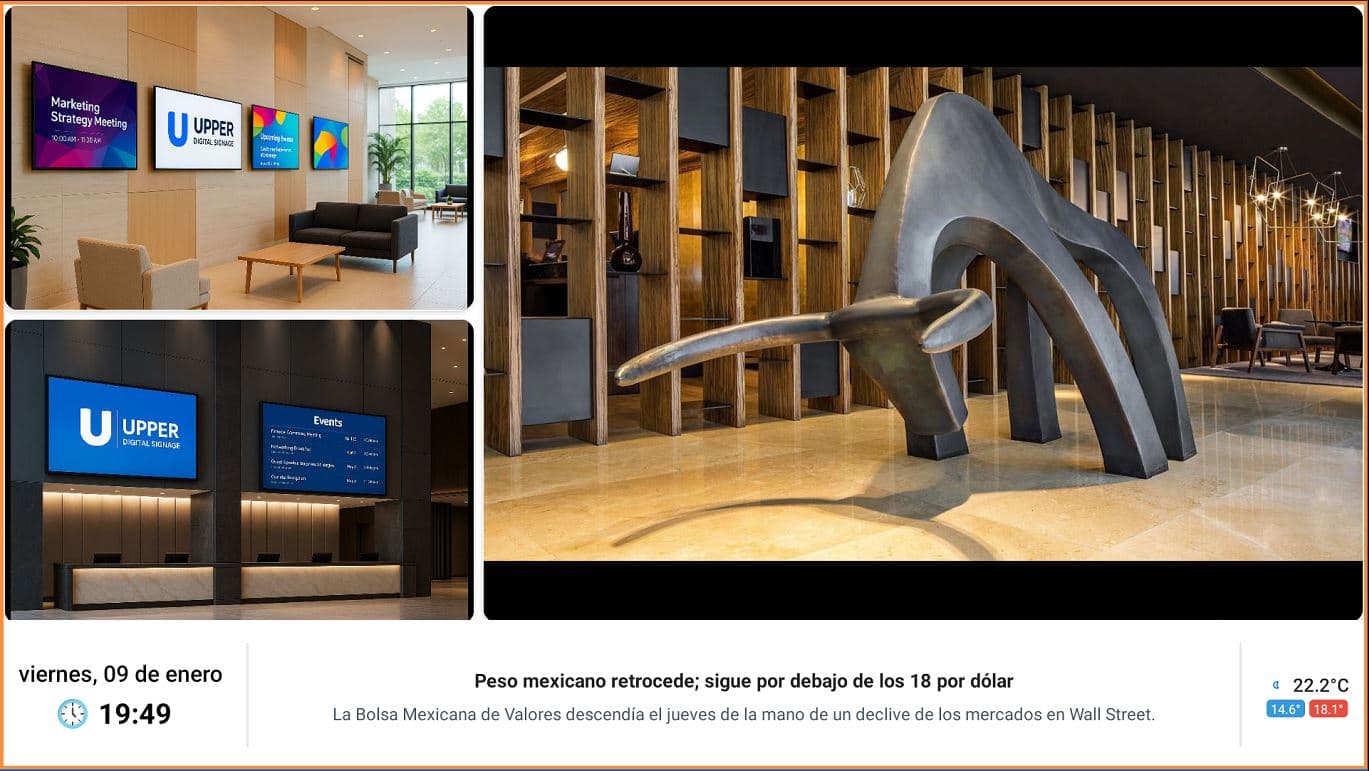 Pantalla de promociones